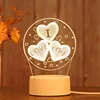 3D LED Lamp Creative 3D LED Night Lights Novelty Illusion Night Lamp 3D Illusion Table Lamp For Home Decorative ► Photo 3/4