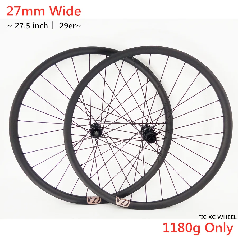27,5 дюймов XC колесо 27 мм широкое hookless колесо для горного велосипеда с Novatec 791SB 792SB DT 350 концентратор 28 32h Сверхлегкий 29er клинчерное колесо из карбона