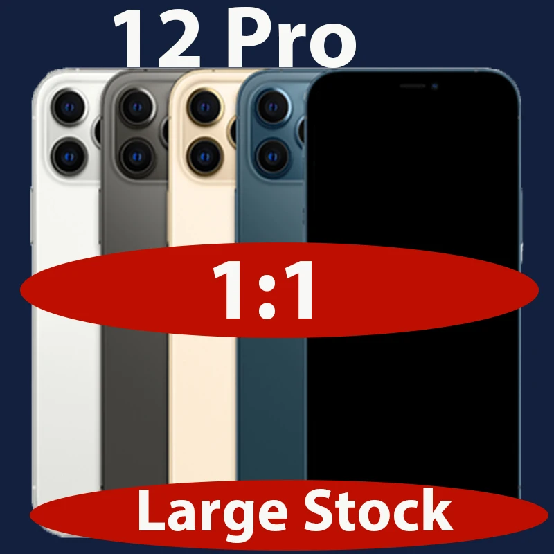 1:1 Non-Working Non-working Dummy phone for iPhone 12 Pro Phone models fake Toys Props |