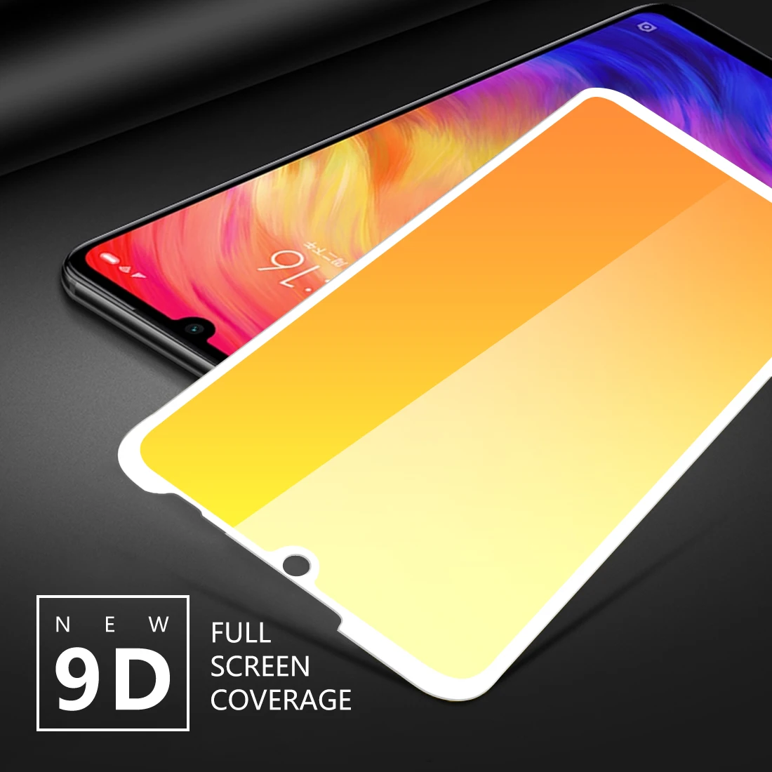 

9D Tempered Glass For Xiaomi Redmi Note 5 6 7 Screen Protector Protective Glass Film For Redmi note 4X 6pro 5A