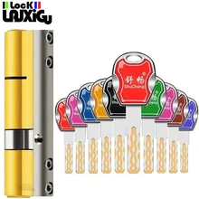 Common lock cylinders Cylinder lock for entrance door Outdoor door lock Key lock Cylinder door lock 10 colorful keys