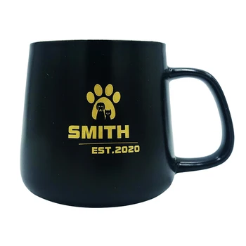 

Funny Coffee Mugs Smith Est.2020 Creative Custom Family Name Coffe Cup with handgrip Latte Cups Original Cup for Cappuccino