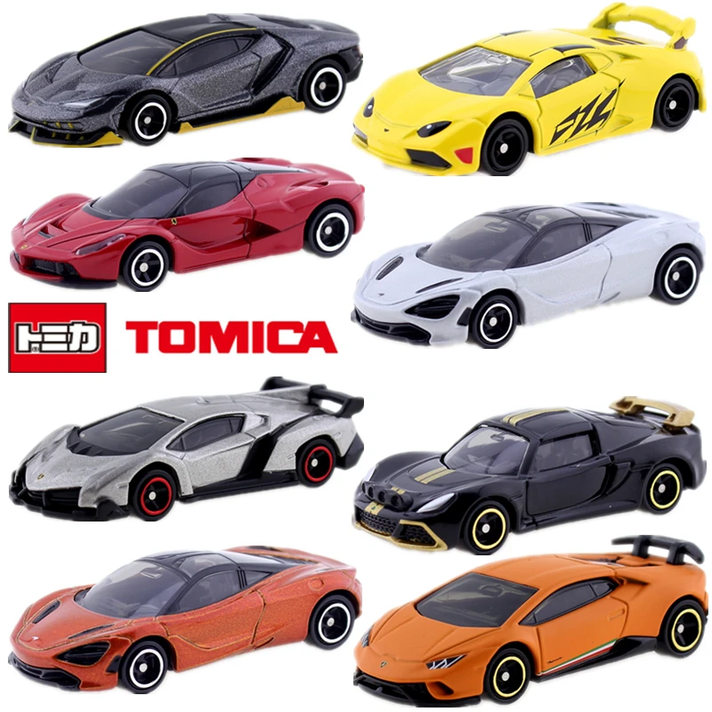 Скидка Tomica takara Tomy гоночный спортивный автомобиль внедорожник Мотоцикл самолет автомобили HONDA Porsche TOYOTA литье под давлением модель комплект Детские игрушки