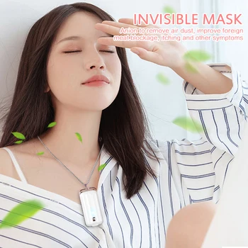 

Air Purifier Necklace Portable Air Purifier Small Hanging Neck Air Purifier Home Fragrance Sachets Moth & Mildew Proofing
