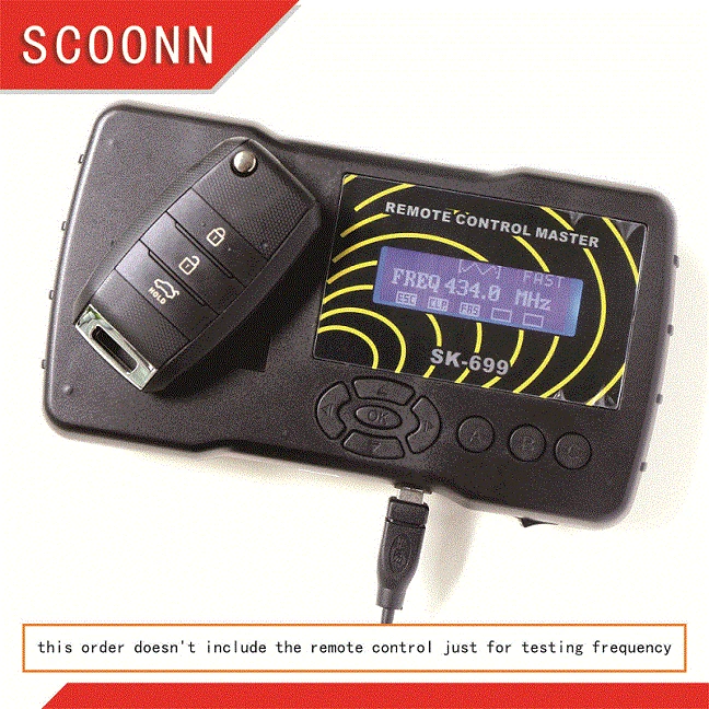 Scoonn sk669 цифровой счетчик пульт дистанционного управления Дубликатор счетчик частоты - Цвет: sk669