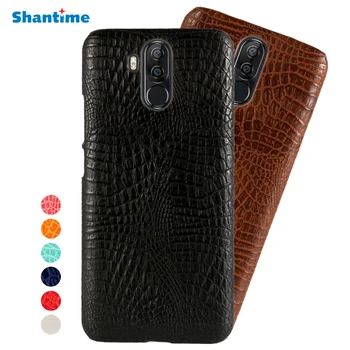

For Ulefone Power 3 Case For Ulefone Power 3S Crocodile Texture Phone Case Leather Back Cover For Oukitel K6 Vernee X Bag Case