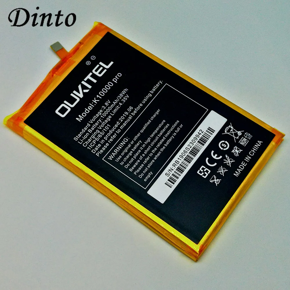 10000mAh 3,8 V OUKITEL K1000 PRO сменный литий-ионный аккумулятор для мобильного телефона oukitel k10000 Pro