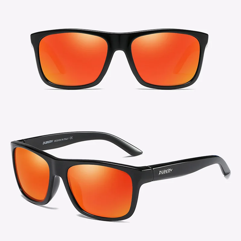 MATIC винтажные зеркальные квадратные поляризованные солнцезащитные очки для