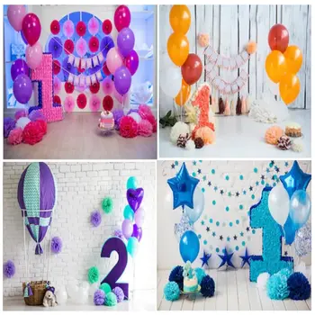 

Wallpaper for Walls 1st Year Old Birthday 2 Years Old Backgrounds for Photo Studio Video Photography Backdrops