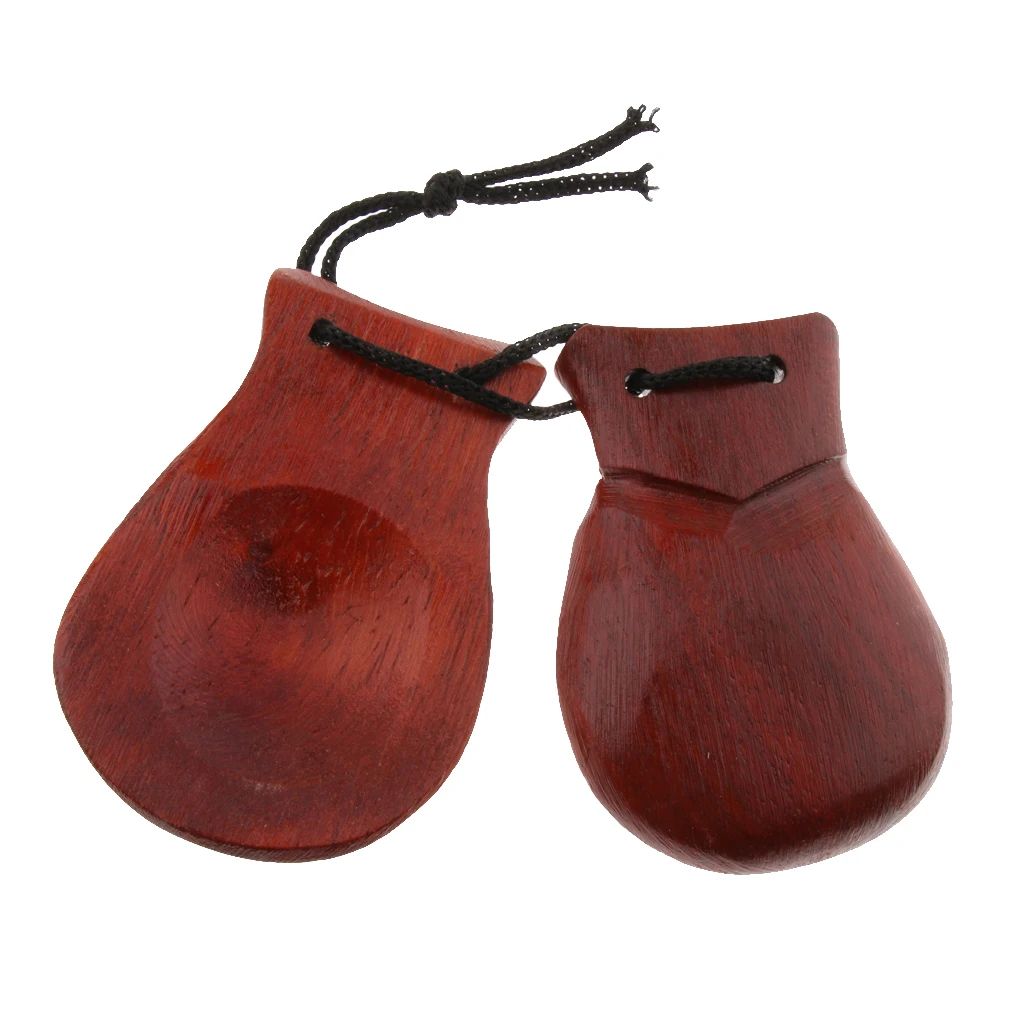 

Finest Wood Hand Clapper Castanet Gift for Kids Preschool Early Learning Toy