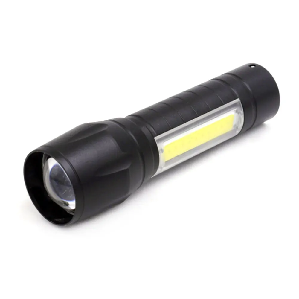

Built in battery Q5 Zoom Focus Mini LED Flashlight Torch Lamp 2000 Lumens Adjustable Flash Light Waterproof For Outdoor Camping
