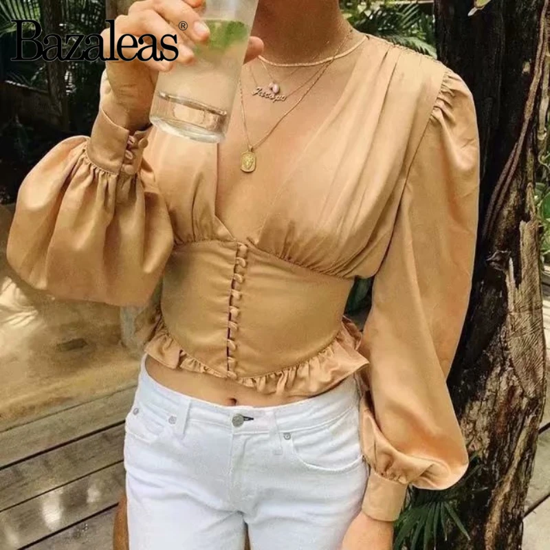 yellow satin crop top