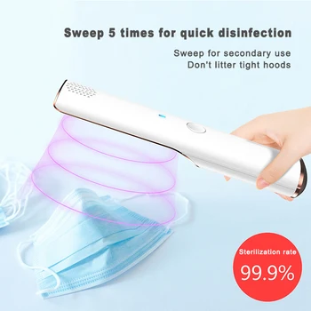 

USB Portable UVC Sterilization Stick Disinfection Rod Personal Care Traveling Sterilizer UV Sanitizer Light Cold Cathode UV Lamp