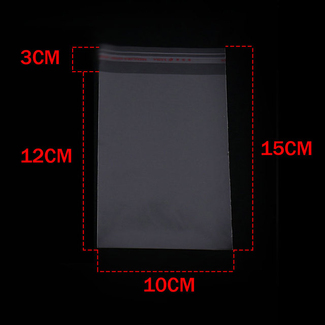 Self Adhesive Seal Poly Bag Various Models Resealable Plastic Packaging Bag for DIY Jewelry Making Ziplock Bag Wholesale