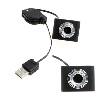 

Mini USB 2.0 50.0M PC Camera HD Webcam Web Camera For Laptop Desktop PC Remote Office Video Conference Class Online Dropshipping