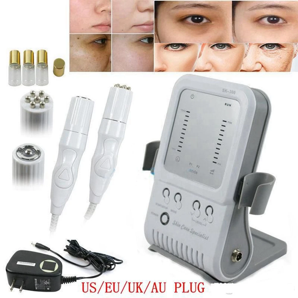 RF Radio Frequency 2 in1 Pro Facial Lifting No-Needle Meso Wrinkle Removal Machine Anti Ageing Device CE facial rf electroporation mesotherapy machine no needle diamond meso microdermabrasion skin tightening rejuvenation rf ultrasoni