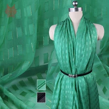 Золото металлик сломанная полоса шелк атлас Ткань Одежда для осень весна женское платье шарф tecido tisu de soire SP5897