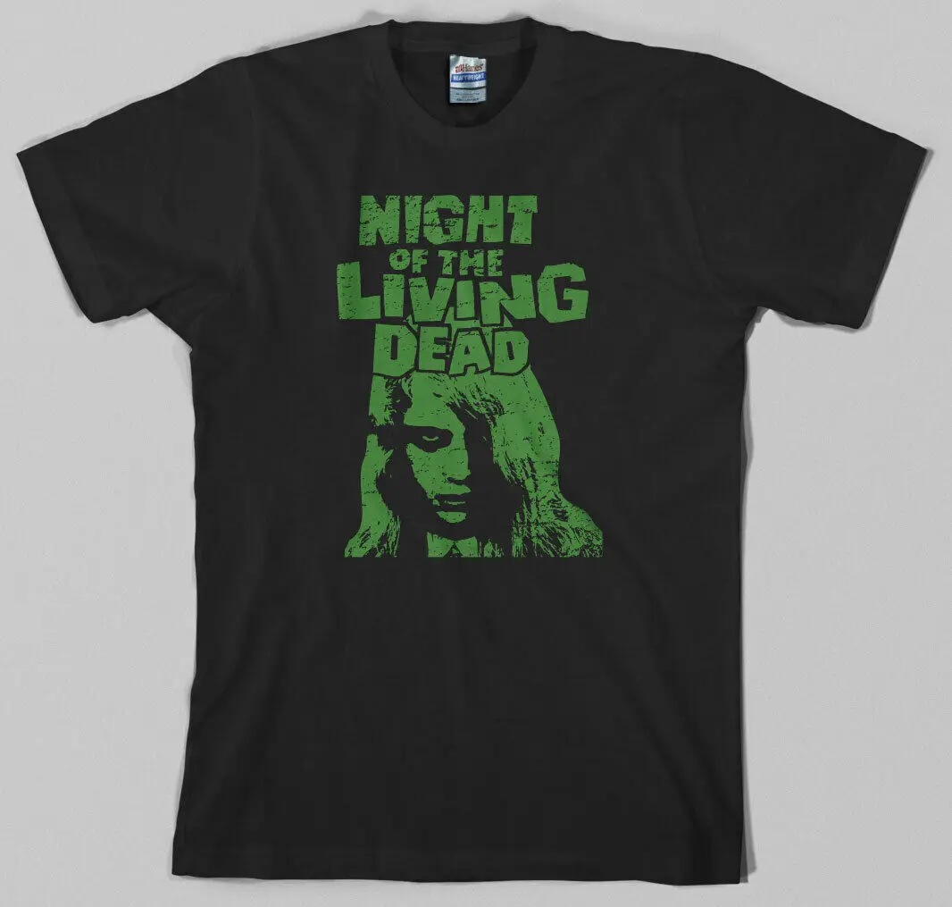 Night of the Living Dead T Shirt - george romero zombie dawn day horror T-Shirt Short Sleeve Top | Мужская одежда