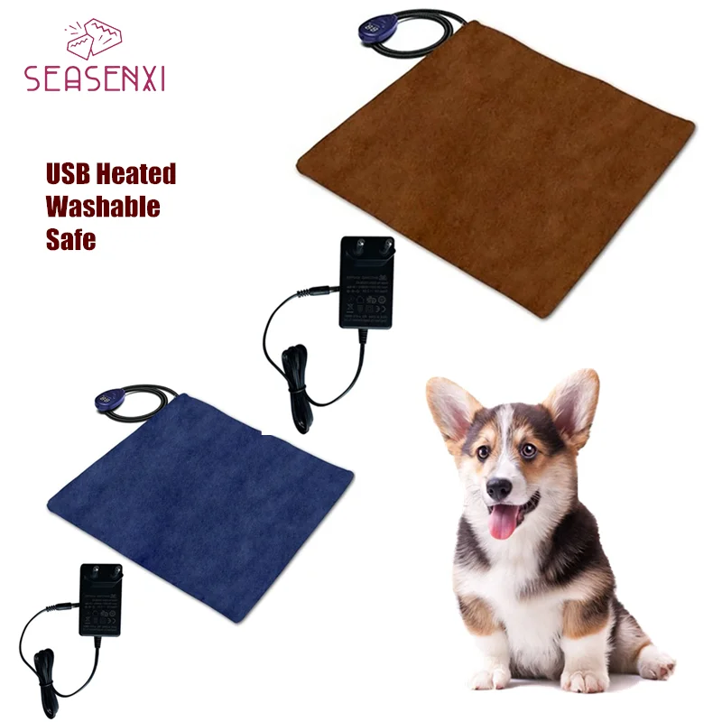 3в1 кровать для собаки кошки электрическая грелка электрические коврики USB нагревательный коврик кровать для кролика Одеяло; товары для домашних животных Perros Cama Perro
