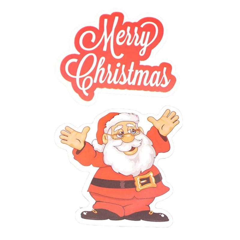 

50pcs/set Christmas series graffiti suitcase notebook water cup skateboard stickers