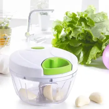 

Manual Food Processor Shredder Vegetable Meat Chopper Slicer Mincer Tool