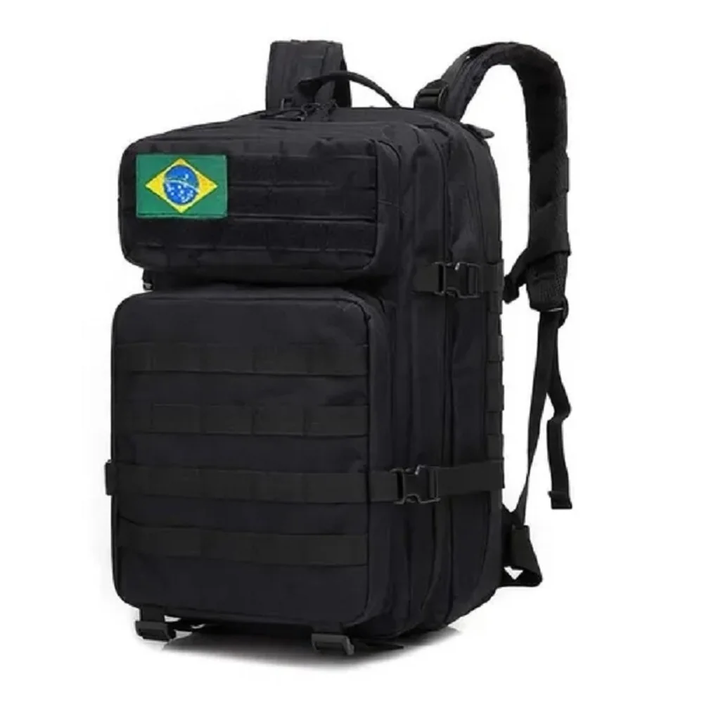 Waterproof Tatica Mochila Back Pack 25l Tactical Gym Fitne Black