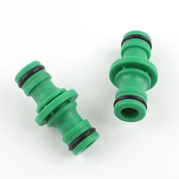 

2pcs 16mm Hose Joint Water Tube Connector 1/2'' Faucet Tap Adapter Water Gun Pipe Straight Connector Garden Irrigation Accessory