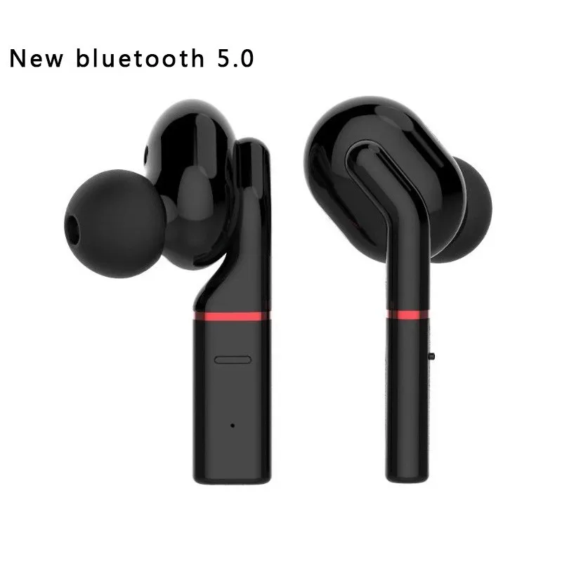 Bluetooth 5,0 Drahtlose Kopfhörer TWS Binaural Sport Headset 3D Stereo Sound Mit Mic Freihändiger Sport Kopfhörer Mit Lade Box