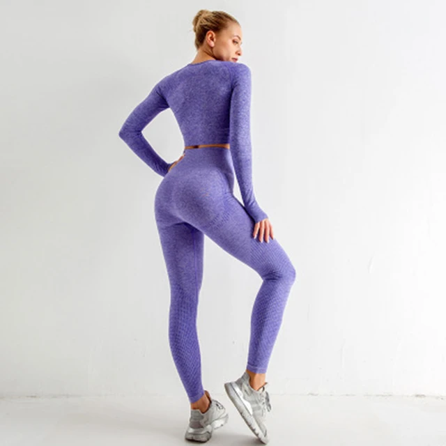 2021 Winter Hot Sale Women Gym Suit Yoga Set Fitness Set Ropa Deportiva Mujer Sports Clothing