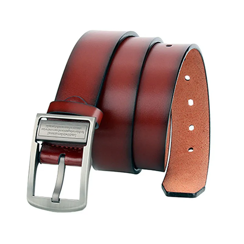 

Casual Retro Faux Leather Waistband Luxury Strap Male Belts for Men New Fashion Classic Vintage Pin Buckle Men's Belt