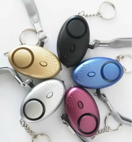 

1pcs New Police Approved Personal Alarm Emergency Self-Defense Security Alarm Torch 130db Keychain for Women Kid