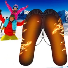 EPHER обувь грелки размер 38-46 Электрические USB Powered Отопление Стельки