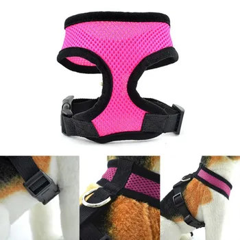 

Dog Cat Harness Vest Pet Chest Strap Mesh Breathable Dog Harness And Walking Leash Leads For Puppy Small Medium Dogs 2
