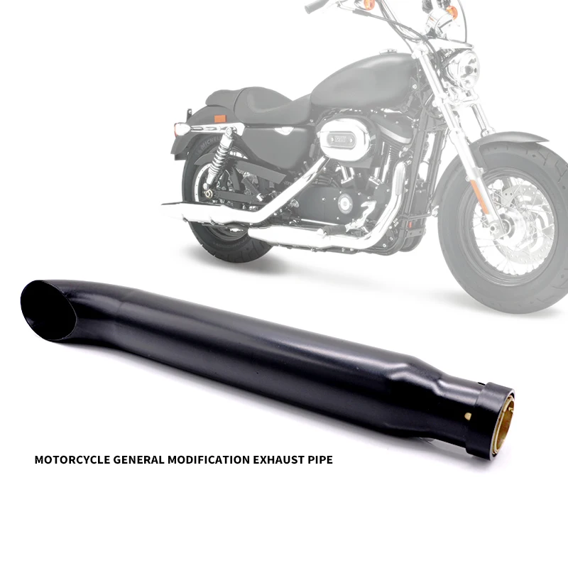 Новый универсальный мотоцикл Cafe Racer выхлопной трубы глушитель для Harley Бобберс Honda