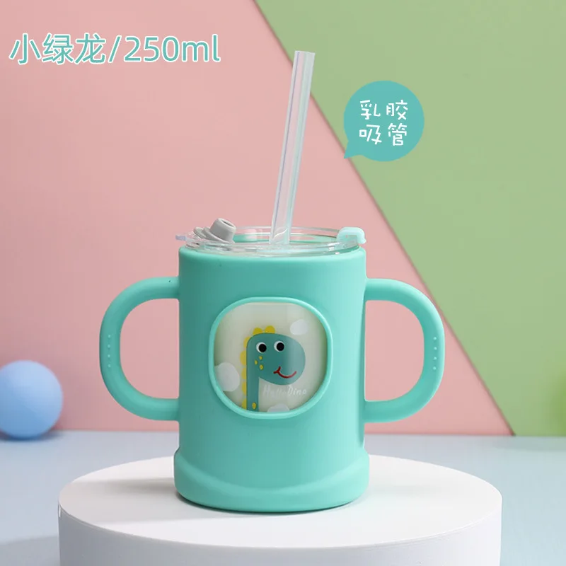 180ML Baby Kids Children Milk Cup Cartoon Creative Drink Water Cups Baby  Training Learn Drinkware Juice Cup Stainless Steel Mugs