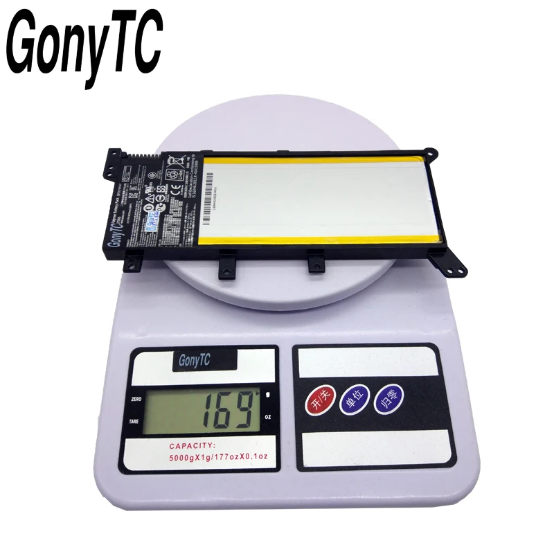 GONYTC 7.5V 37WH C21N1347 New Original Laptop Battery For ASUS X554L X555 X555L X555LA X555LD X555LN X555MA 2ICP4/63/134