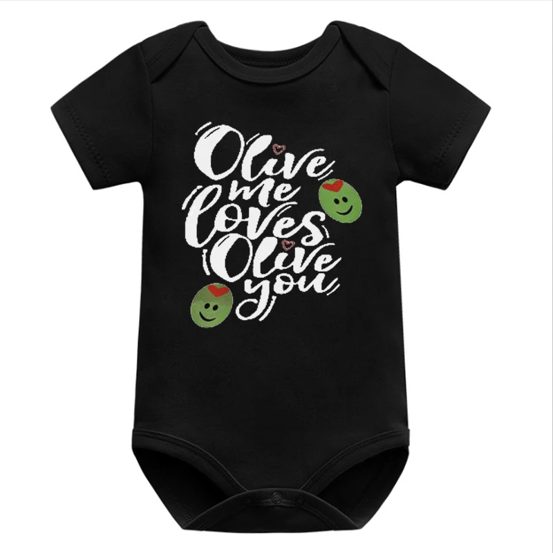 Olive Baby Clothes Girl Olive Me Love Olive You Mommy and Me Clothes