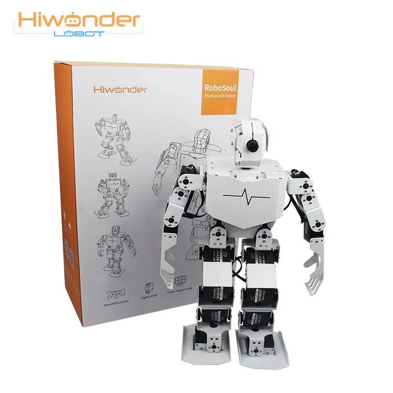 Hiworder Lobot TonyPi гуманоидный робот Raspberry Pi 4B/3B +/WIFI видео/Программируемый OpenCV Smart