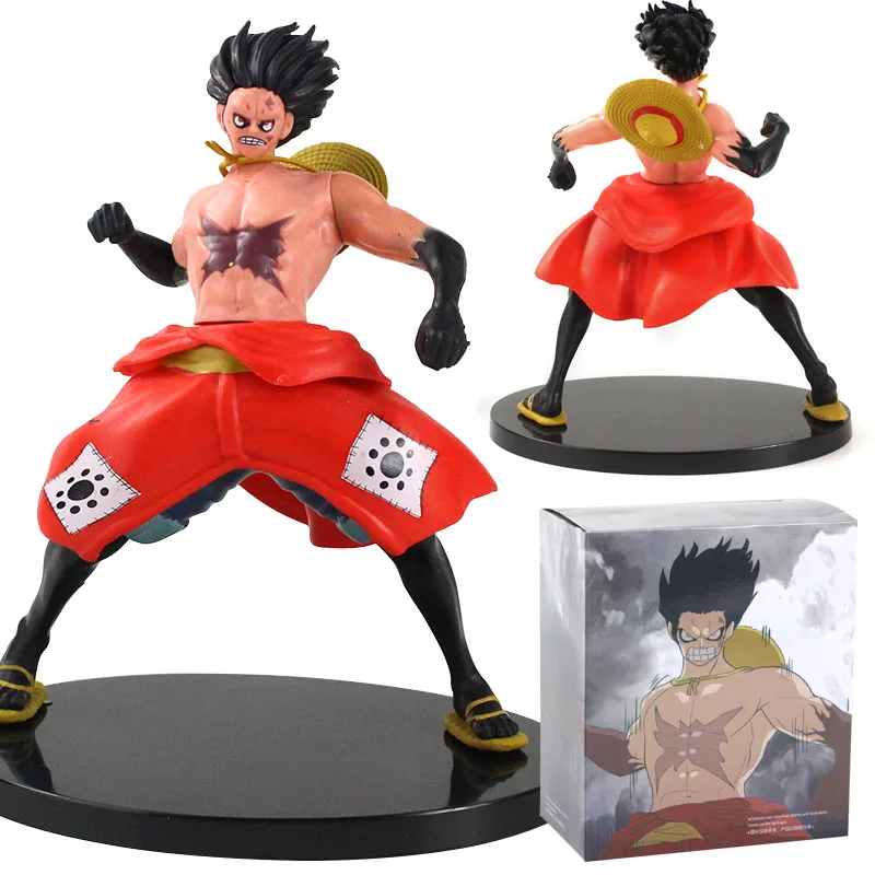 Аниме One Piece Luffy статуя ПВХ экшн фигурка Коллекционная модель цельный кимоно