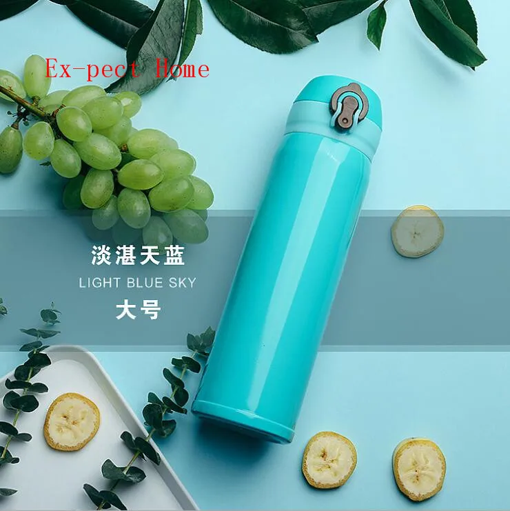 Новый тип пружинная крышка Изолированная чашка уличная вакуумная для воды из