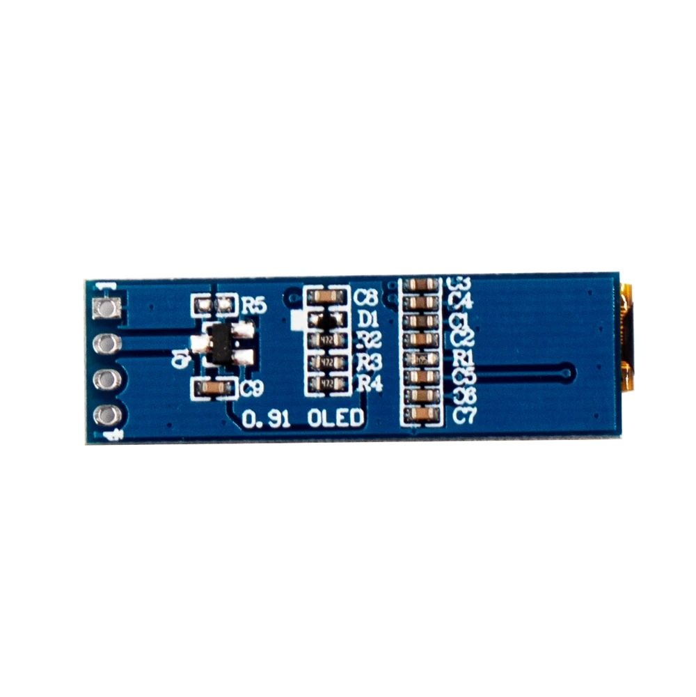 0 91 96 дюймовый IIC Серийный желтый синий oled дисплей модуль 128X64 I2C SSD1306 12864 плата с ЖК