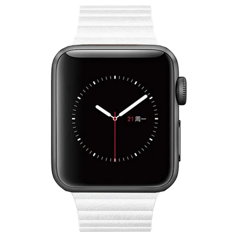 Натуральная кожа для apple watch band 4(iwatch 5) 44 мм 40 мм apple watch 3 2 1 ремешок 42 мм 38 мм аксессуары для запястья браслета
