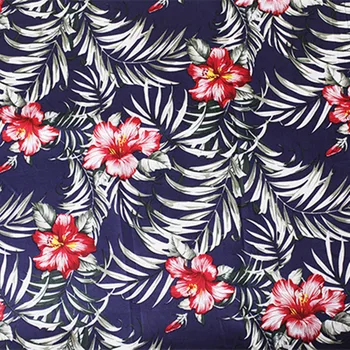 

Cotton Gaomi Gong Duan Vintage Handmade DIY White / Blue Iris Printed Fabric