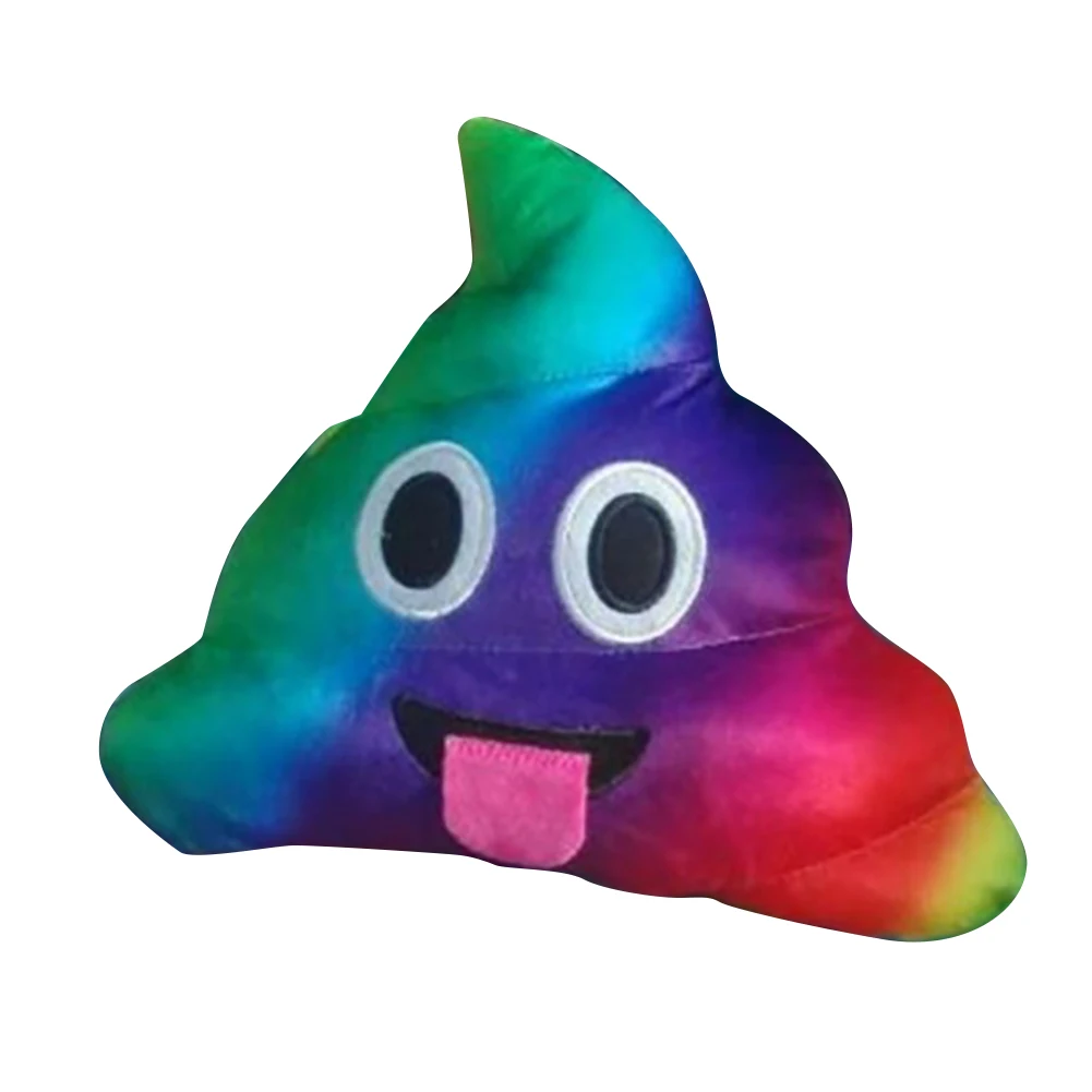 Прекрасный мультфильм говно Poo плюшевая декоративная подушка для дивана; для кровати; для автомобиля украшение дома мягкая удобная наволочка