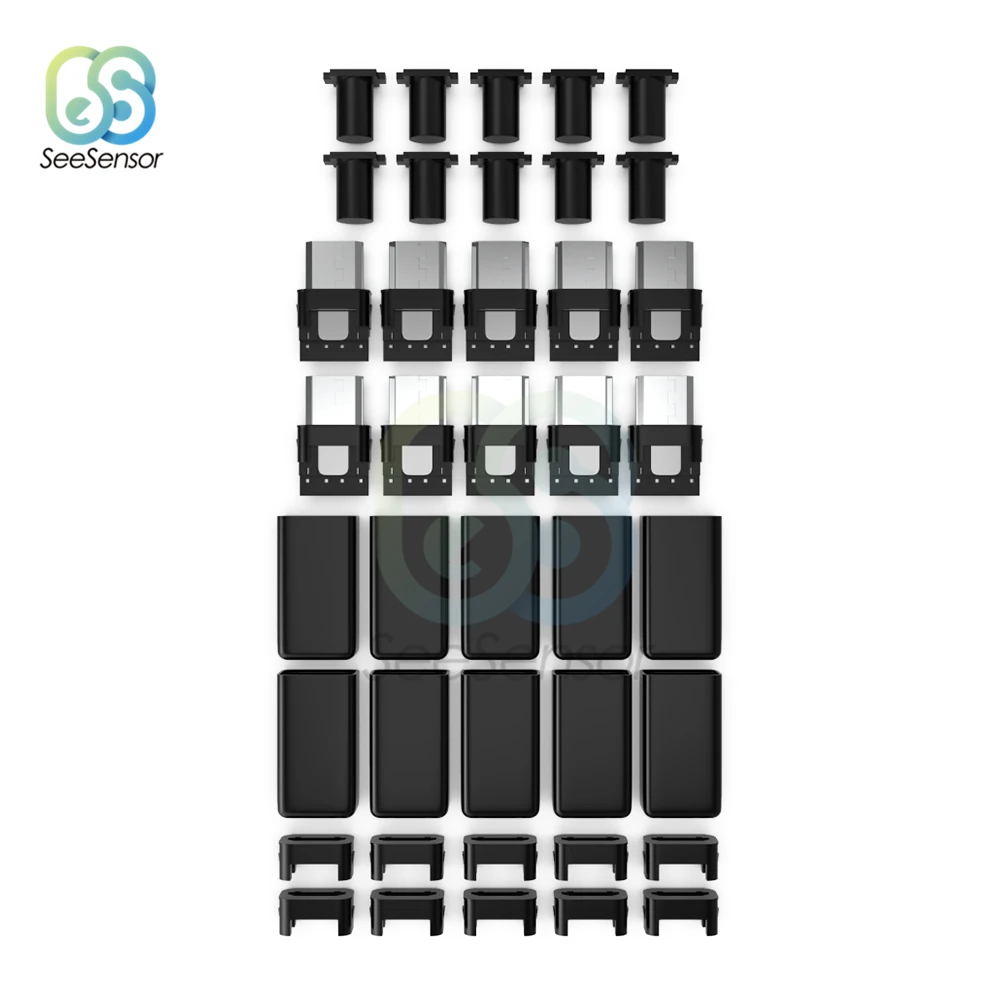10 шт./лот штекер Micro USB черный сварочный кабель для передачи данных OTG линейный