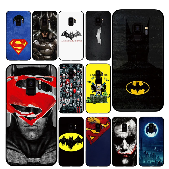 Бэтмен Супермен для Dc комиксов чехол для телефона samsung Galaxy S10 S10E S8 Plus S6 S7 Edge S9 S10e Plus Note 8 9 чехол