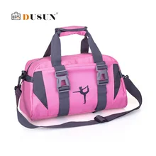 יוגה כושר תיק עמיד למים ניילון אימון כתף Crossbody ספורט תיק לנשים כושר נסיעות תרמיל בגדי חדר כושר שקיות חדש(China)