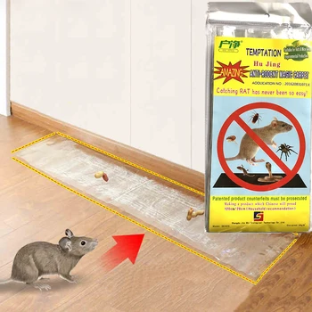 

English Version 1.2M Mouse Board Sticky Rat Glue Trap Mouse Glue Board Mice Catcher Trap Non-toxic Pest Control Mouse Killer