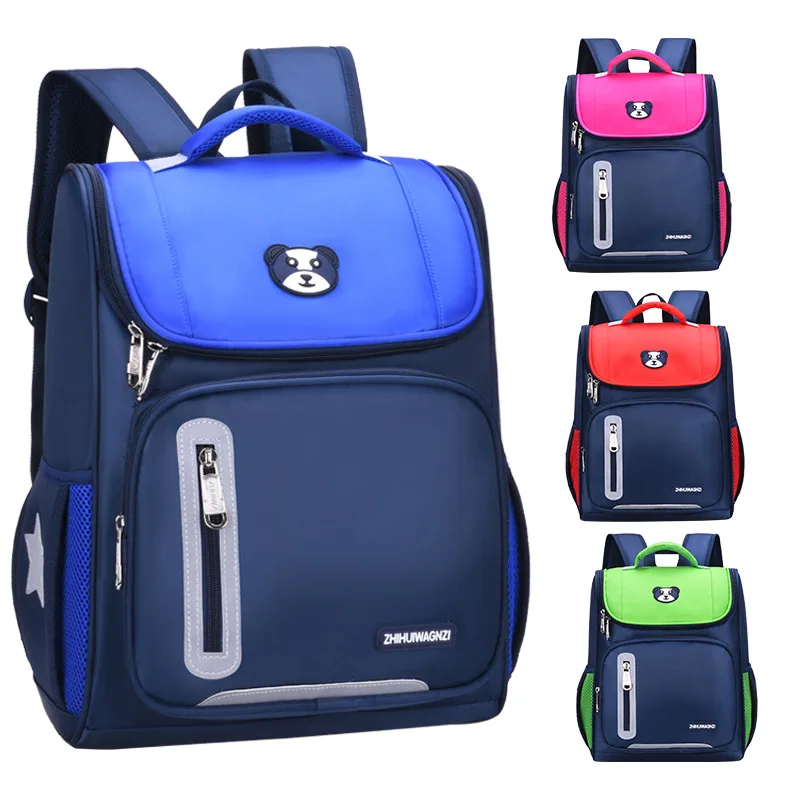 

Young STUDENT'S 6-12-Year-Old CHILDREN'S School Bags Kindergarten Training And Coaching Classes Printed Words