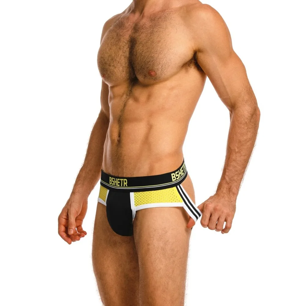 5Pcs Men's swimming briefs sexy men's underpants transparent jersey swimming trunks maillots de bain homme 20J6 (12)